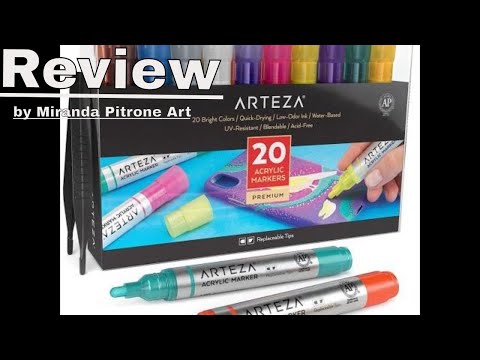 42 Artistro Cute Paint Pens Extra Fine Tip Acrylic Markers for