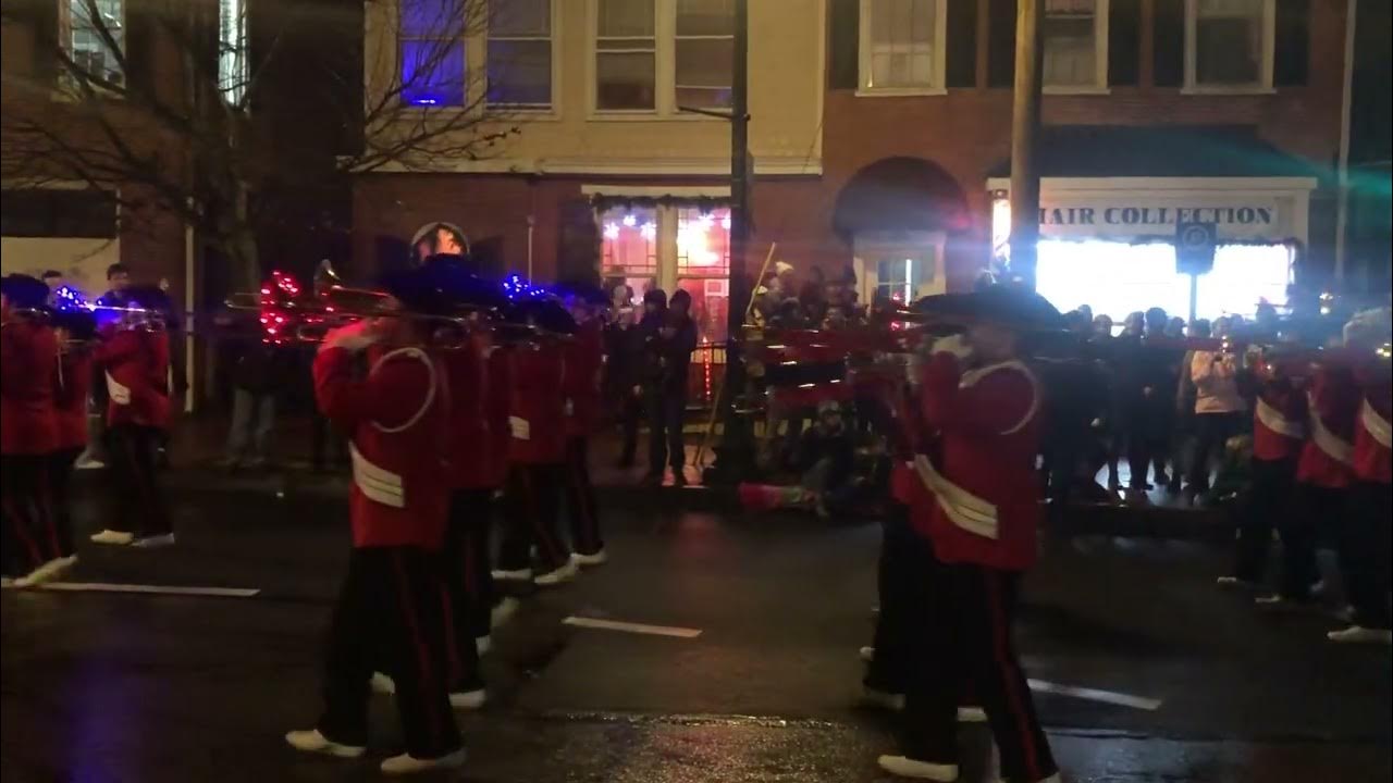 Easton Area High School Marching Band in West Chester Holiday Parade