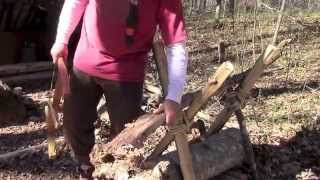 Building a Sturdy Basecamp Sawbuck