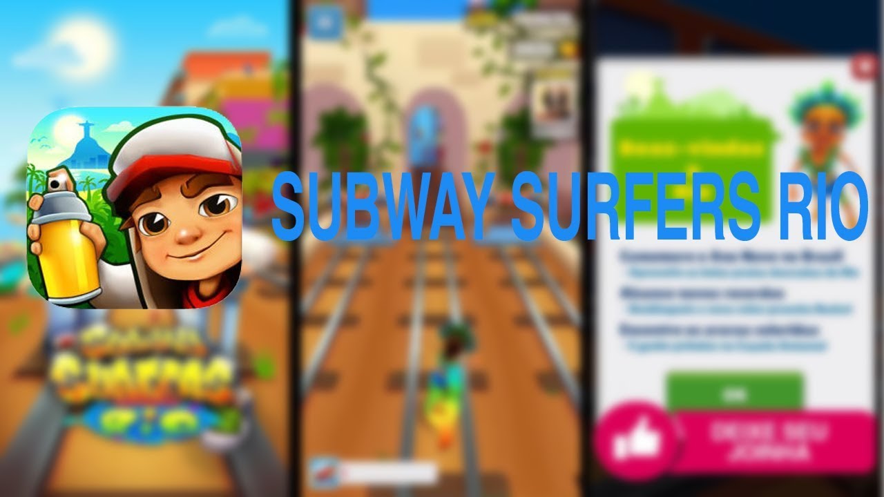 Jogo Subway Surfers é atualizado com temática do Rio de Janeiro 