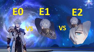 Phainon E0 vs E1 vs E2 [Damage Showcase]