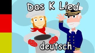 German alphabet | Der Buchstabe K - Learn german lesson 1 - learn letter K in german