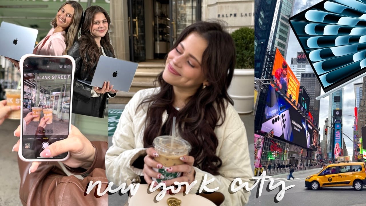 GOING TO NEW YORK CITY FOR THE FIRST TIME (apple experience, coffee and living a dream)🗽🏙️✨