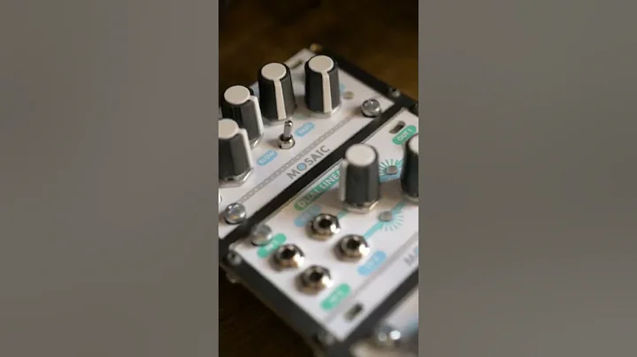 How to adapt 1U modules to a 3U eurorack modular case | Mosaic + Xodes