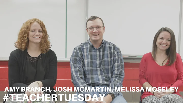 #TeacherTuesday | Amy Branch, Josh McMartin, & Mel...