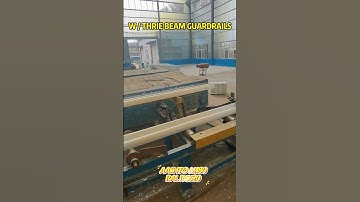 HuaAn Traffic W Beam Guardrails - Manufacturing Process | Crafting Road Safety #highwayguardrail