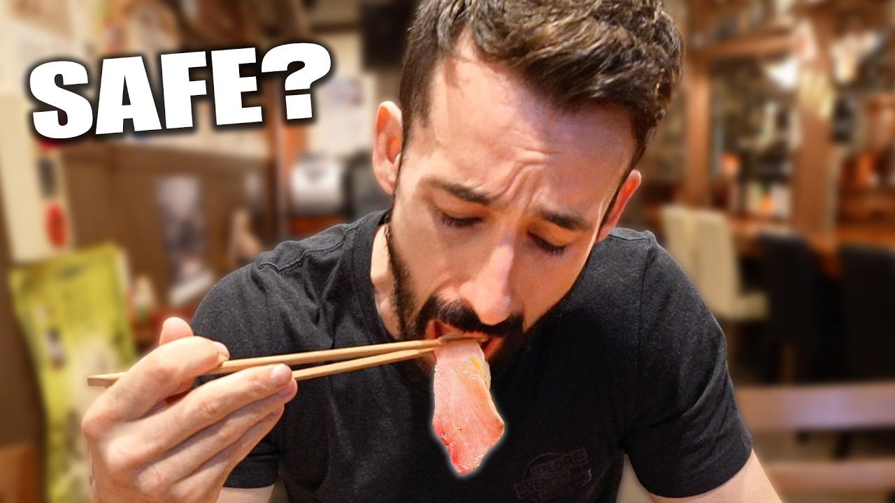 Japan Serves This RAW... And (somehow) it's LEGAL