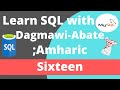 16) Learn SQL with Dagmawi-Abate; WHERE Clause using MySQL Command Line Client; Amharic