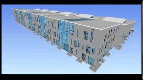 4D Construction BiM - link building model to building schedule sample 2