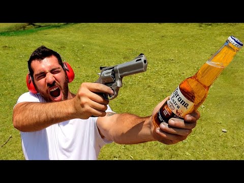 Opening Beer in a Bullet 🍺