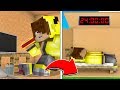 24 SAAT KARTON KUTUDA KALDIM!  😱 - Minecraft