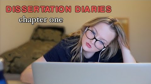 write my dissertation with me (Dissertation Diaries: Ep.3)