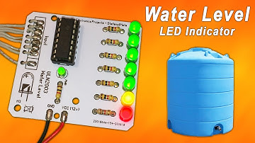 LED Water Level Circuit with ULN2003 - PCB Tutorial