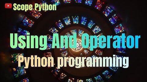USING AND OPERATOR find large value#pythonprogramming #scope_python #pythonengineer #pythontutorial