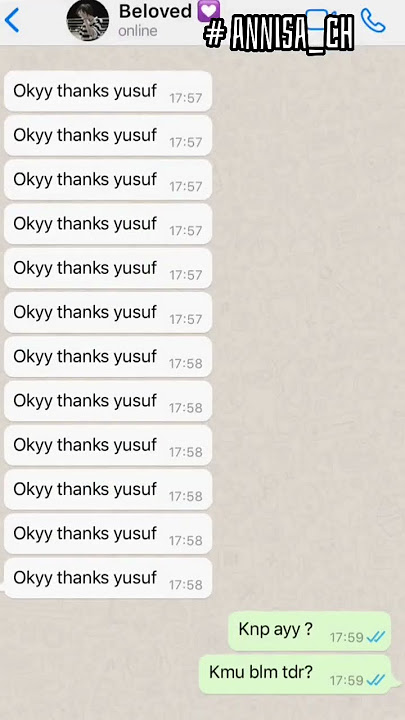 mas pcr cemburu ? || fake chat || ib : di TT || #ifake #fakechat (baca deks)