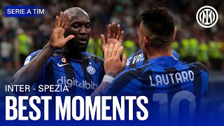 Inter 3-0 Spezia Best Moments Pitchside Highlights
