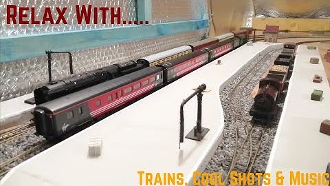 A Model Railway Running Session At Highbrook End - A Good Run Out For The (Multiple) Trains!