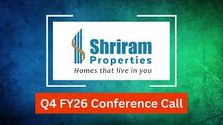 Shriram Properties Q4 FY26 Concall: Management on Bengaluru Projects &amp; Affordable Housing Demand