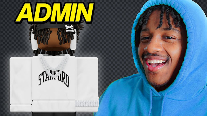 HE GAVE ME ROBLOX ADMIN