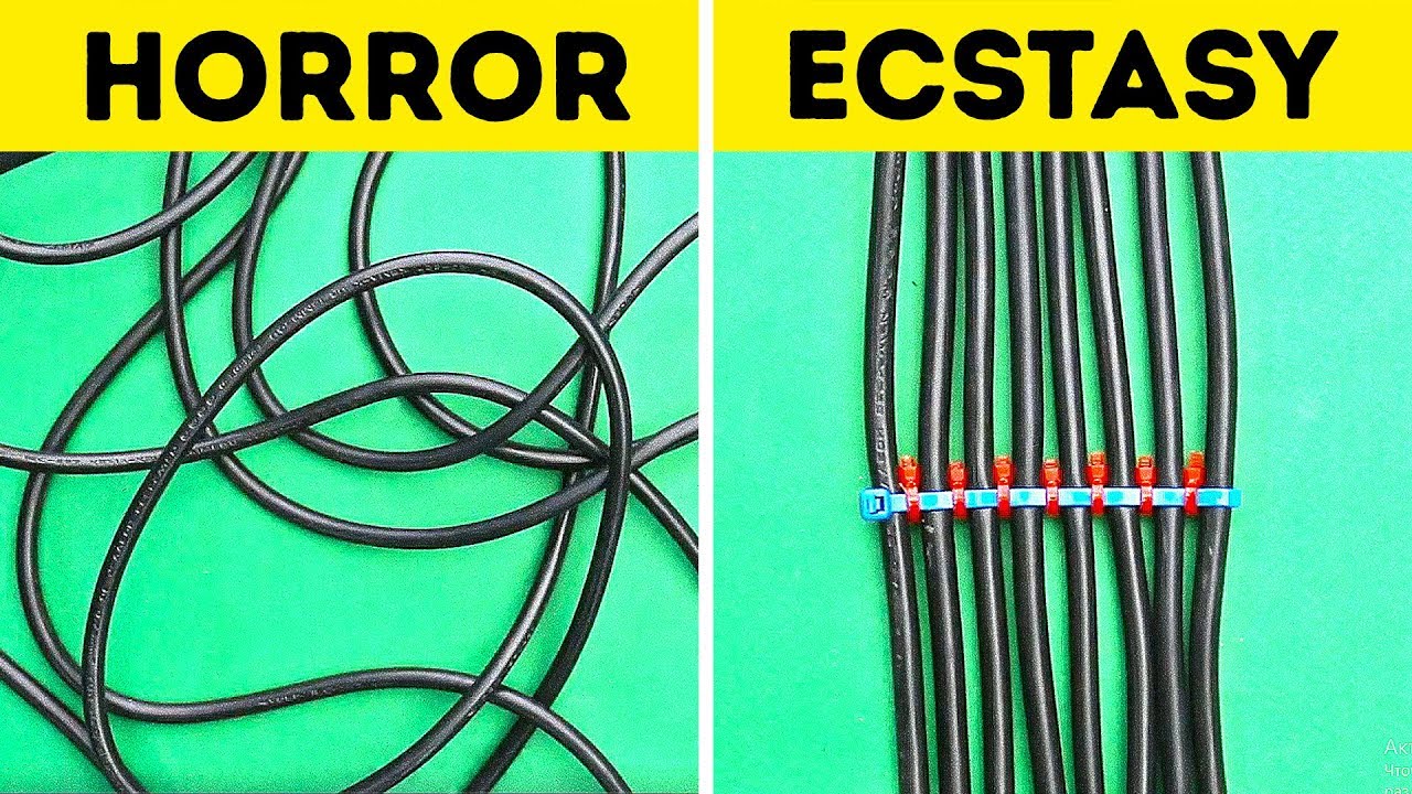 30+ HACKS WITH ZIP TIES TO KEEP EVERYTHING UNDER CONTROL