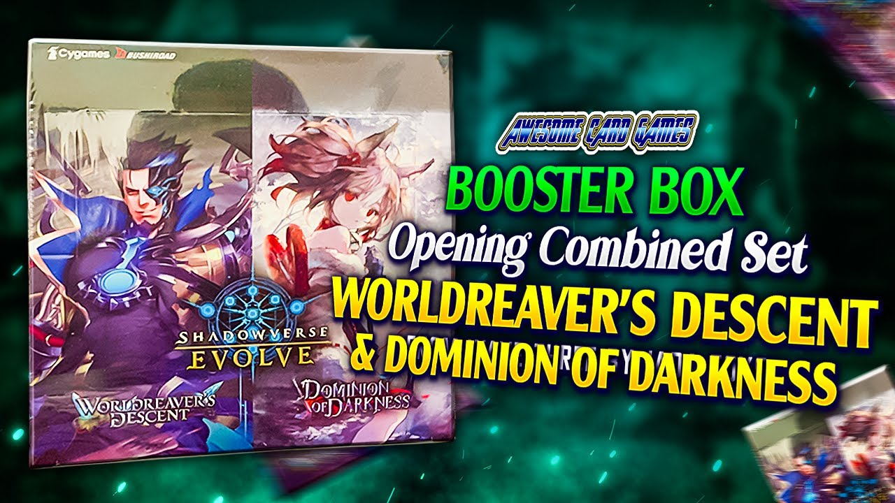 Booster Box Opening: Combined Set Worldreaver's Descent & Dominion of Darkness