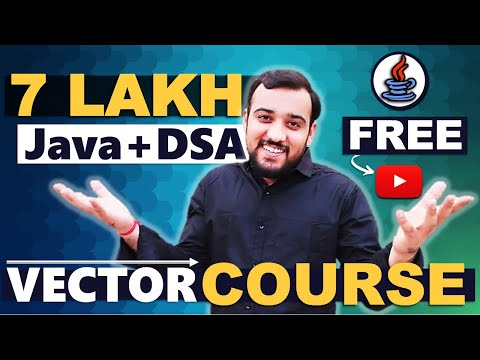 Java DSA Vector Course - Pay After Placements | But NOT FREE 🔥