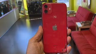 iPhone back glass repair with laser machine on live step by step 😍 #apple #iphone #ios