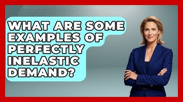 What Are Some Examples Of Perfectly Inelastic Demand? - Learn About Economics