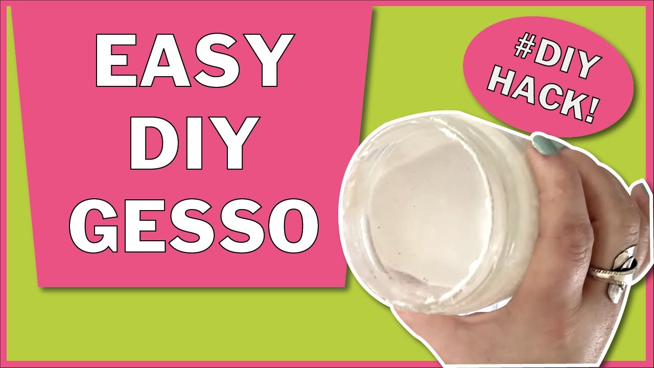 Homemade Gesso Tutorial. Use Alcohol Markers on any paper! - YouTube