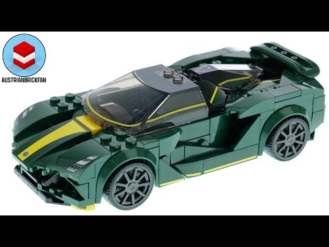 LEGO Speed Champions 76907 Lotus Evija - LEGO Speed Build Review