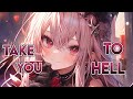 Nightcore  take you to hell ava max