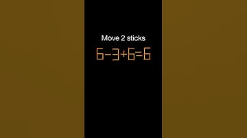 Move 2 matchsticks to make equation true | math puzzle | Brain test #matchstick #braintest #shorts
