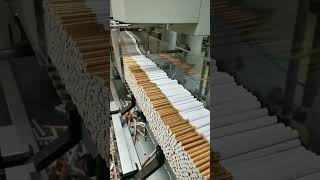 Machinery Automation 香煙生產線，抽檢中。。。。 香煙生產線 定制設備 自動化設備 自動化產