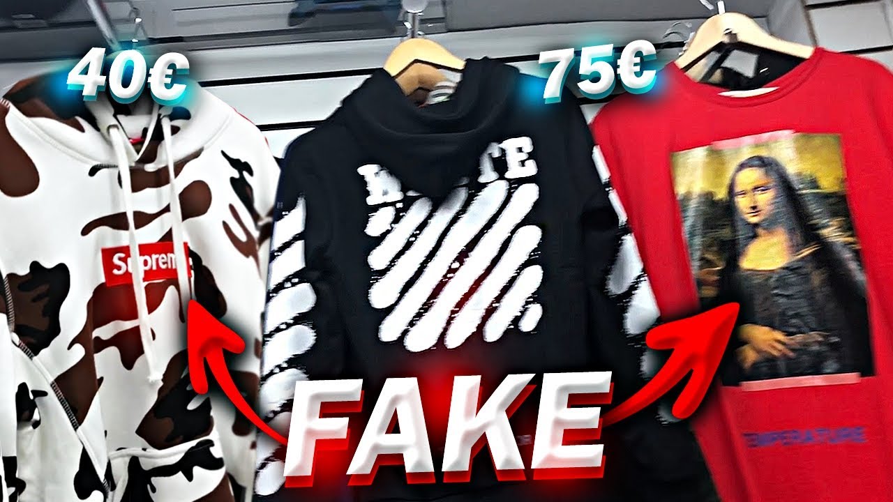 ROPA FALSA EN LONDRES (Supreme, Off-White, BAPE, Yeezys…) - YouTube