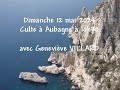 Culte  aubagne  dimanche 12mai  2024