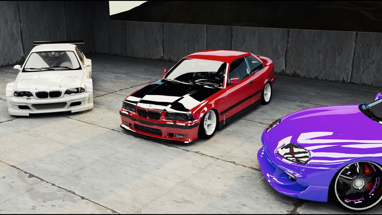 Garage Car Showcase - 3D Animation Reel