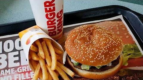 Como pedir um lanche do Burger King?