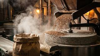 Inside the Factory: The Precision Engineering of Stone-Ground Wheat (Industrial ASMR) #asmr