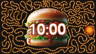 10 Minute burger 🍔 bomb 💣 timer
