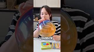🌈🫧 He Made The Rainbow Bubble Wrong! #funny