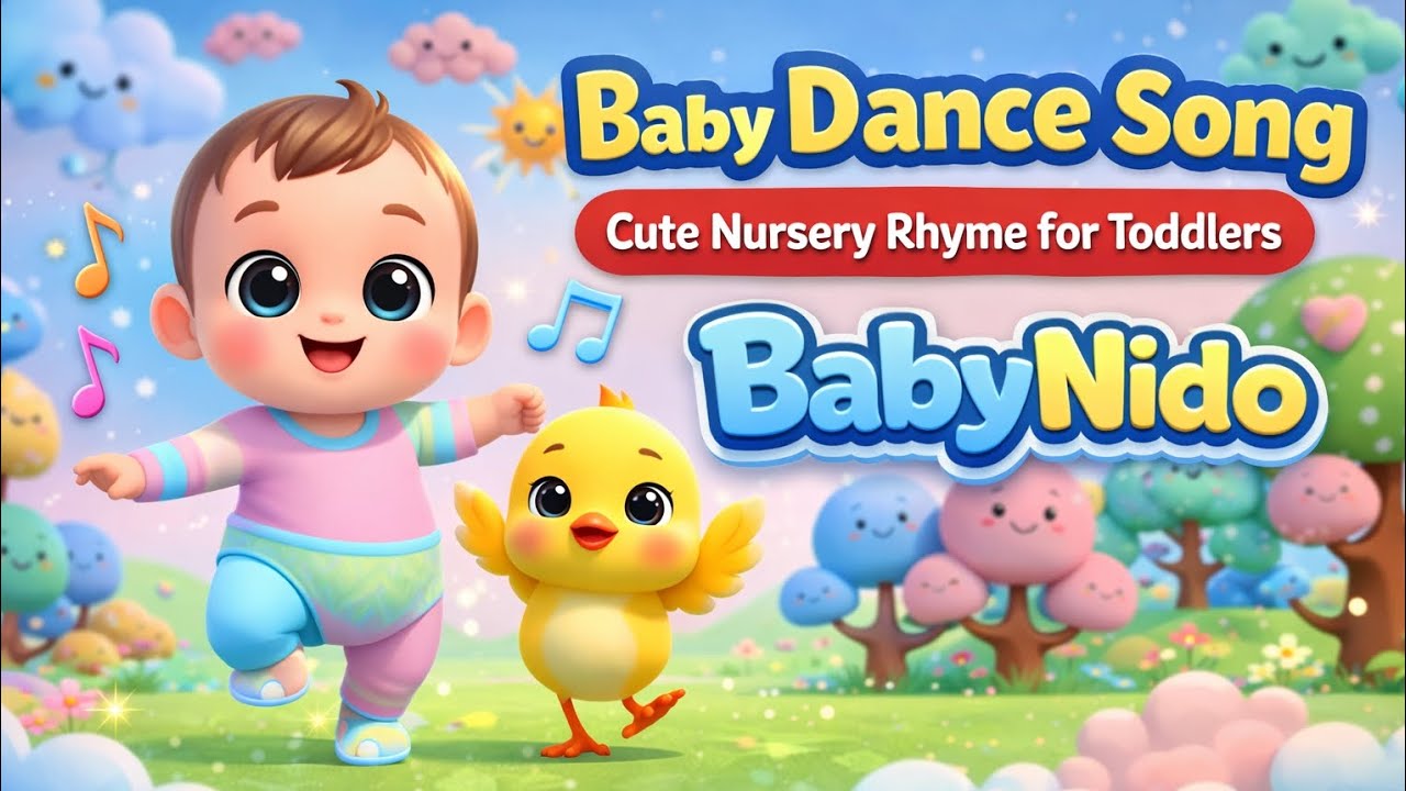 Baby Dance Song | Cute Nursery Rhyme for Toddlers | BabyNido 