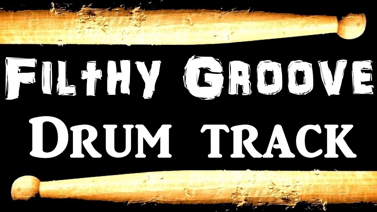 Filthy Groove Rock Drum Track 80 BPM Drum Beats for Bass Guitar, Instrumental Beat 🥁 400