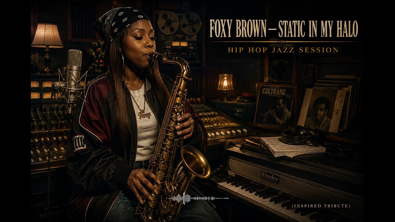 📀 Foxy Brown | Static in My Halo | Hip Hop Jazz Soul Session
