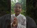 A small child chanting slokas from bhagavad gita