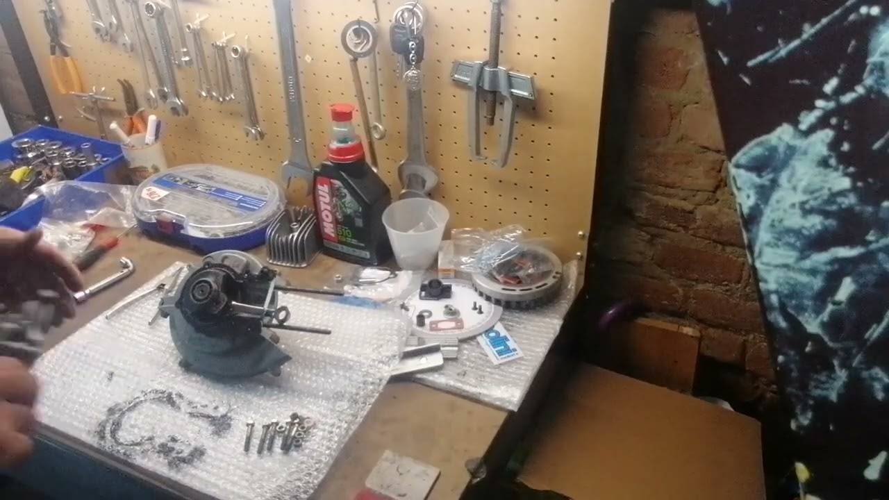 Chiusura  Carter speed engine polini piaggio ciao no fear