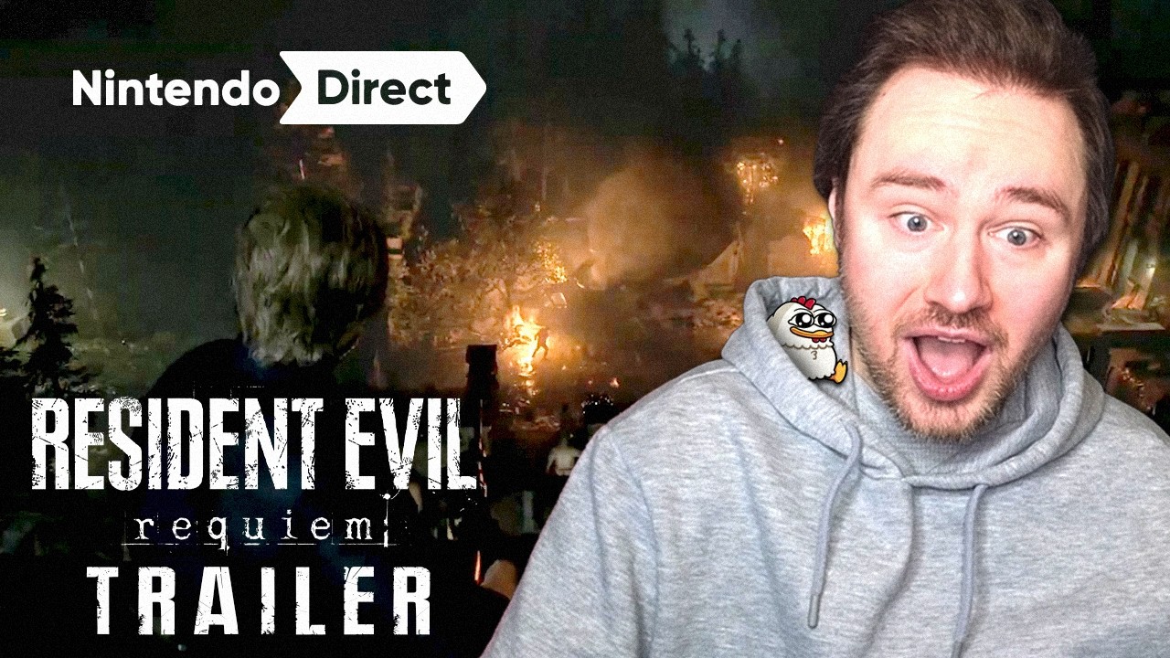 Resident Evil Requiem Nintendo Direct Trailer || Bawkbasoup Reacts