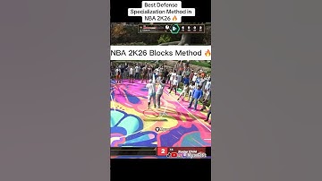 Defense Specialization Best Method in NBA 2K26 🔥 #nba2k26 #myrongotit