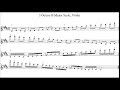 3 octave b major scale violin