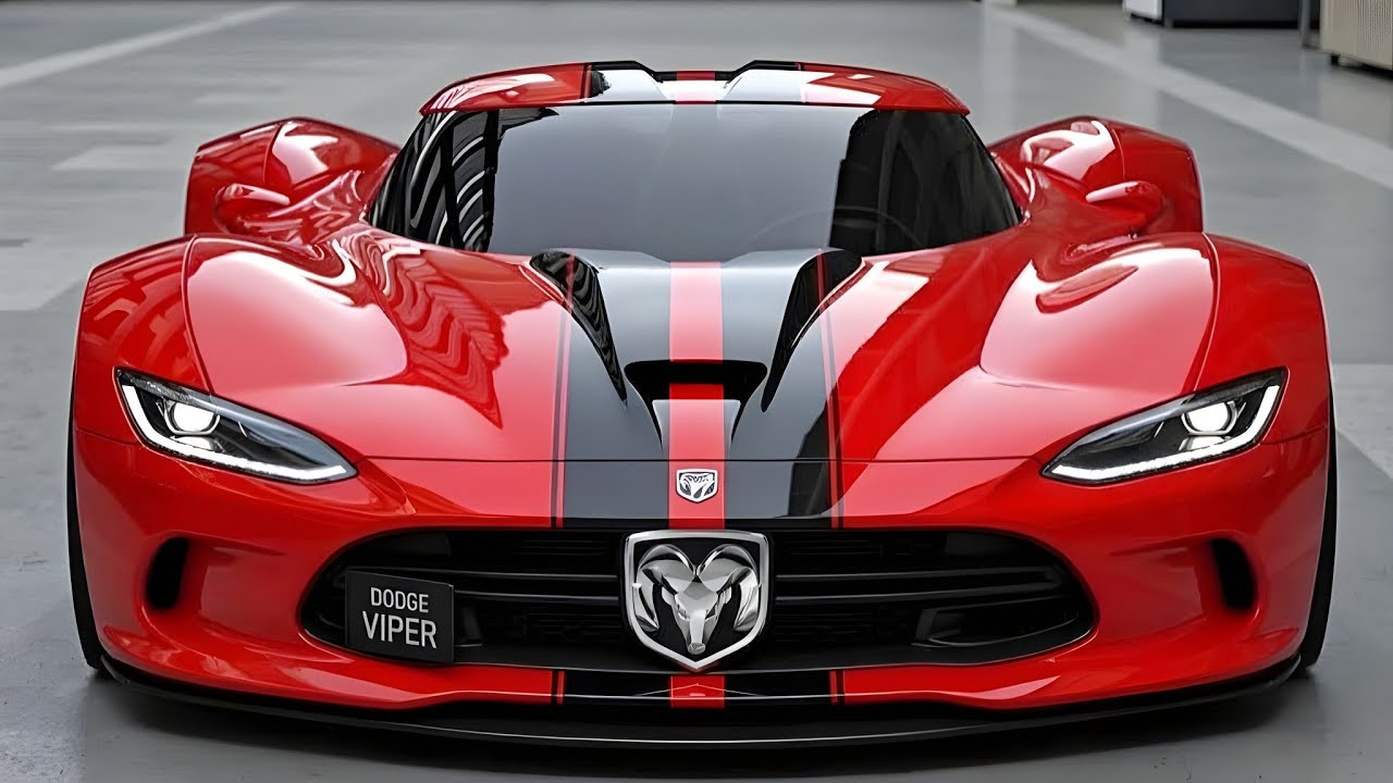 Забудьте о Corvette! Новый Dodge Viper 2026 года — это американский суперкар-невидимка!