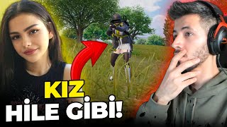 KIZLA DALGA GEÇTİK HİLE GİBİ OYNADI / PUBG Mobile